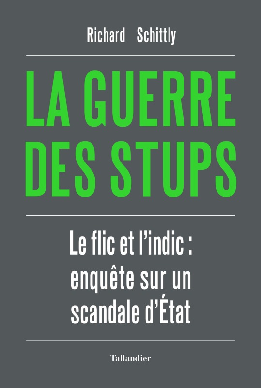Kniha La guerre des stups Schittly