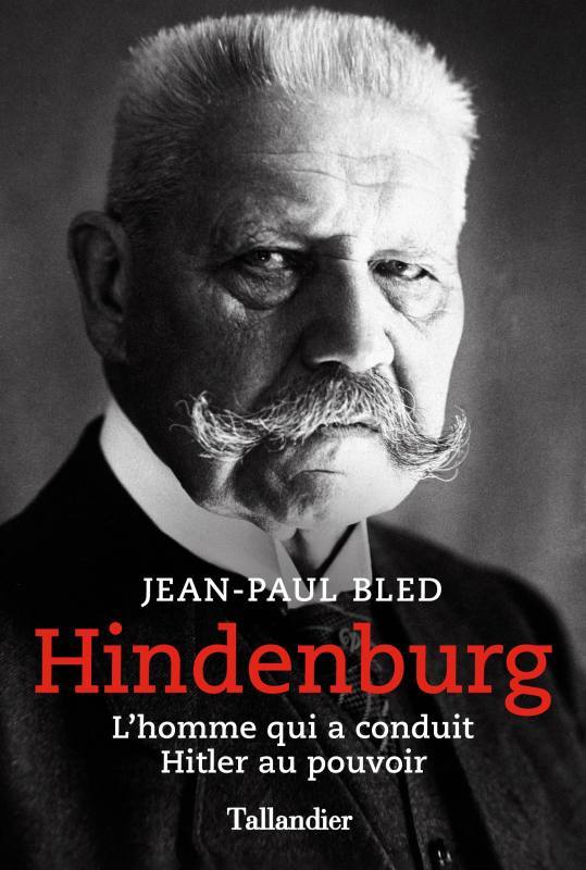 Könyv Hindenburg BLED JEAN-PAUL