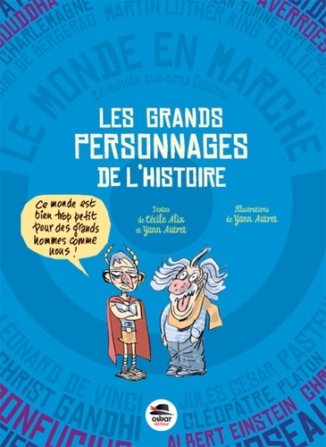Carte GRANDS PERSONNAGES DE L'HISTOIRE (LES) Autret