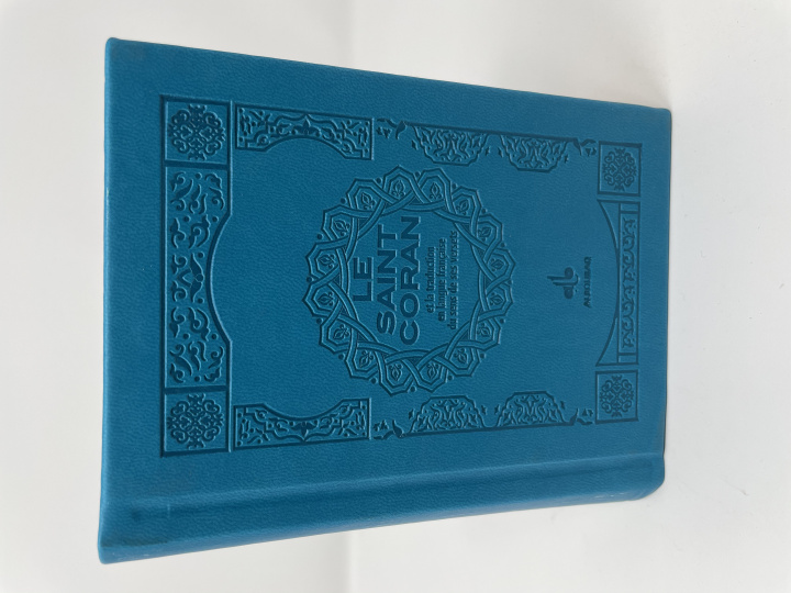 Kniha Saint Coran Bilingue - Poche- Couverture Daim turquoise REVELATION