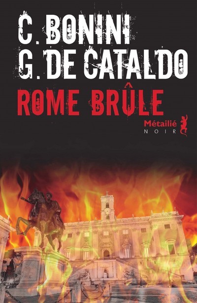 Livro Rome brûle Giancarlo De Cataldo