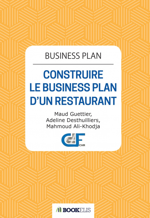 Kniha Business Plan Adeline M. Guettier
