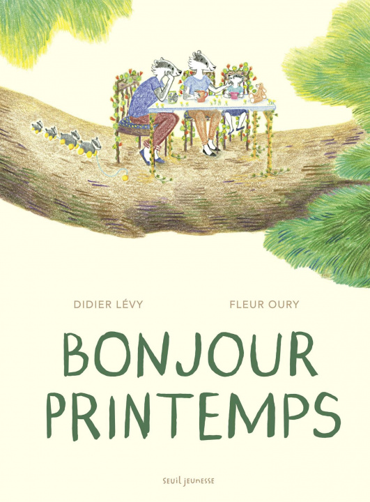 Kniha Bonjour printemps (réédition) Didier Lévy