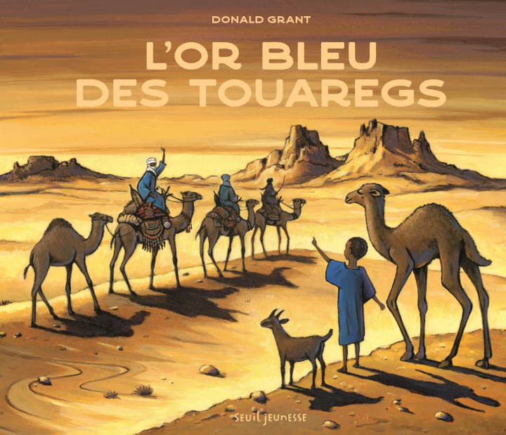 Kniha L'Or bleu des Touaregs Donald Grant