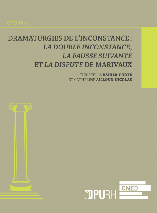 Carte Dramaturgies de l'inconstance - "La double inconstance", "La fausse suivante" et "La dispute" de Marivaux 