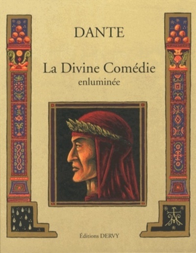 Carte La divine comédie, enluminée Dante Alighieri