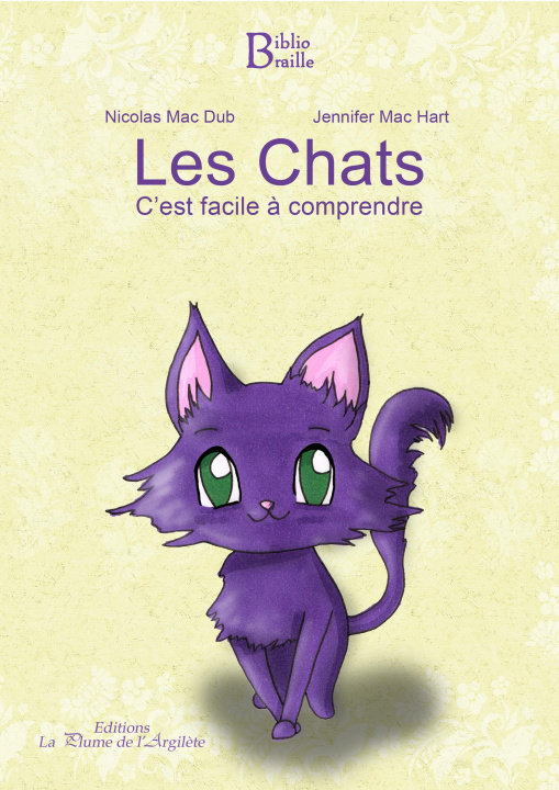 Libro Les Chats, c'est facile à comprendre (LIVRE EN BRAILLE) Dub