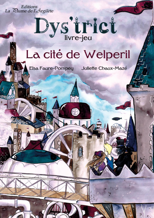Książka La cité de Welperil : livre-jeu Pompey