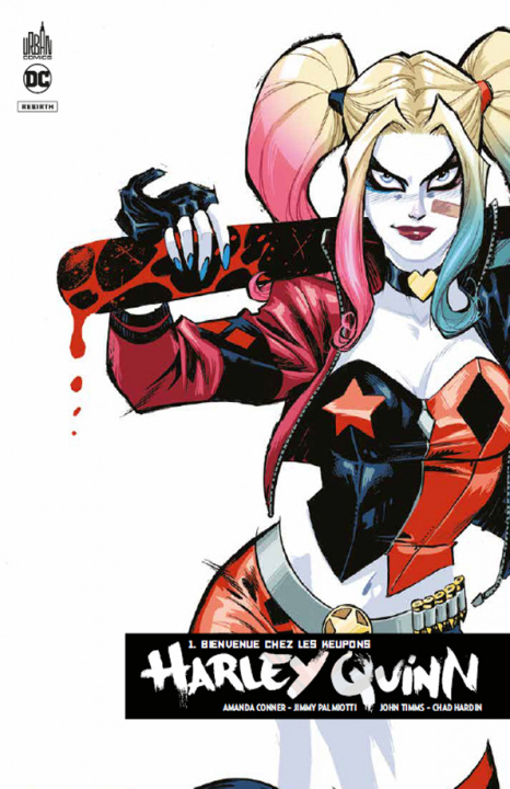 Kniha Harley Quinn Rebirth  - Tome 1 Conner Amanda