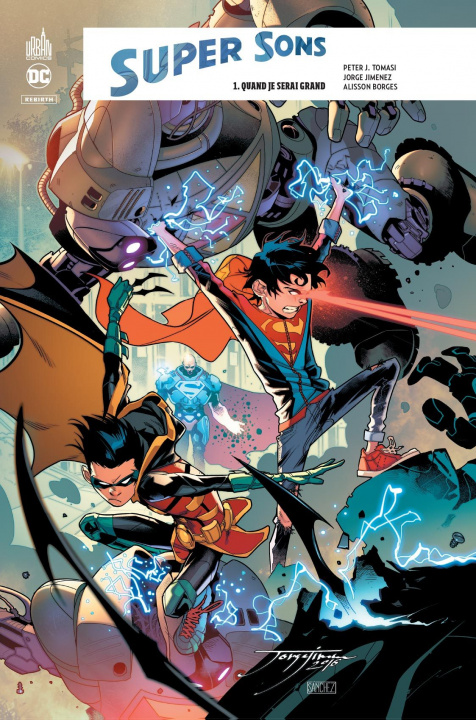 Książka Super Sons  - Tome 1 Tomasi Peter