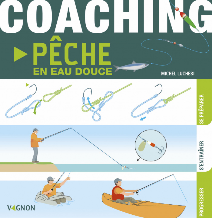 Kniha Coaching pêche en eau douce Michel Luchesi
