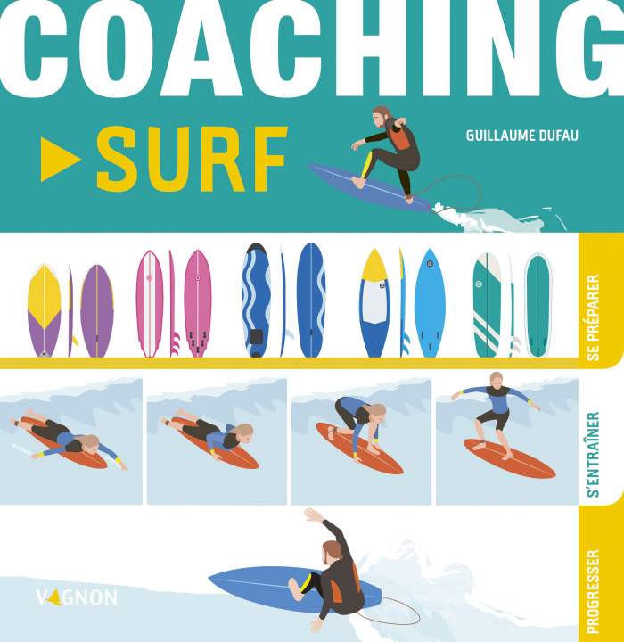 Kniha Coaching surf Guillaume Dufau