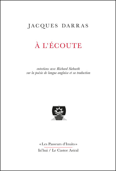 Carte A l'écoute Jacques Darras