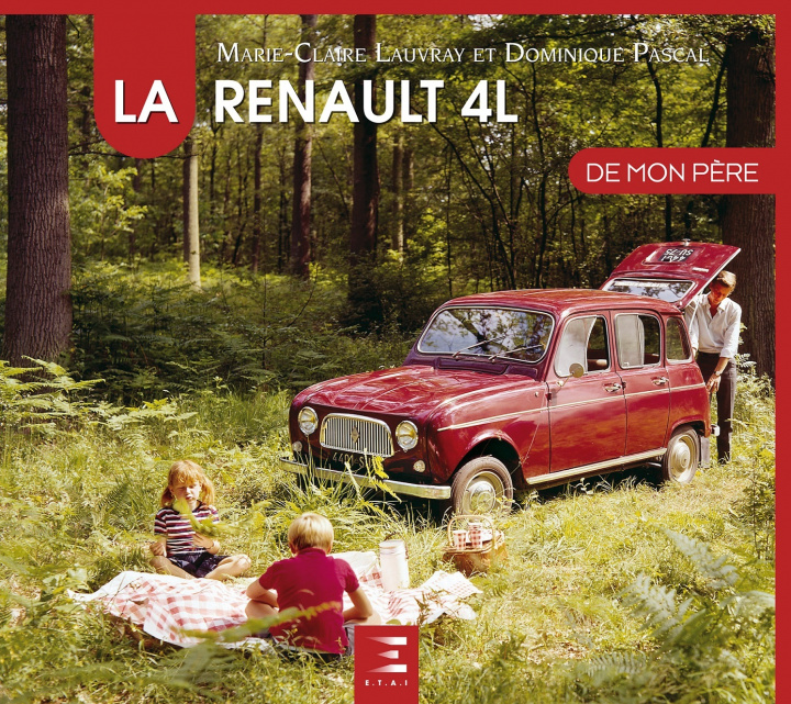 Carte La Renault 4L de mon père Pascal