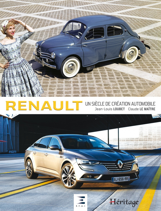 Kniha Renault, un siècle de création automobile Loubet