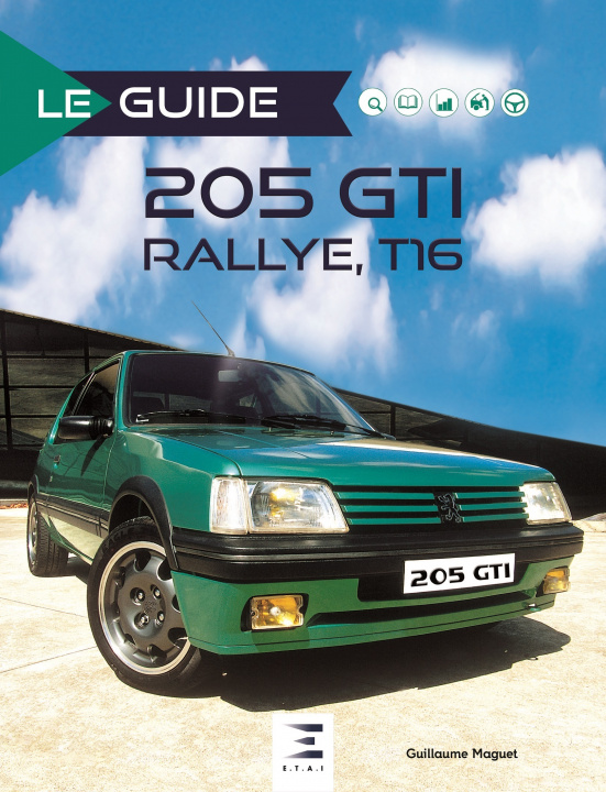 Kniha 205 GTI rallye, T16 Maguet