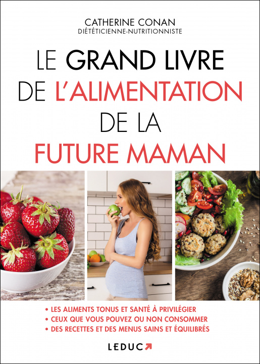 Carte Le grand livre de l'alimentation de la future maman CONAN