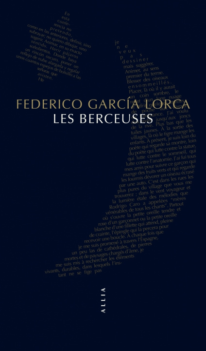 Kniha LES BERCEUSES Federico GARCIA LORCA