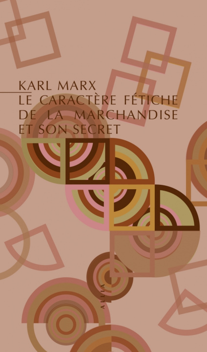 Könyv Le caractere fetiche de la marchandise et son secret Karl MARX