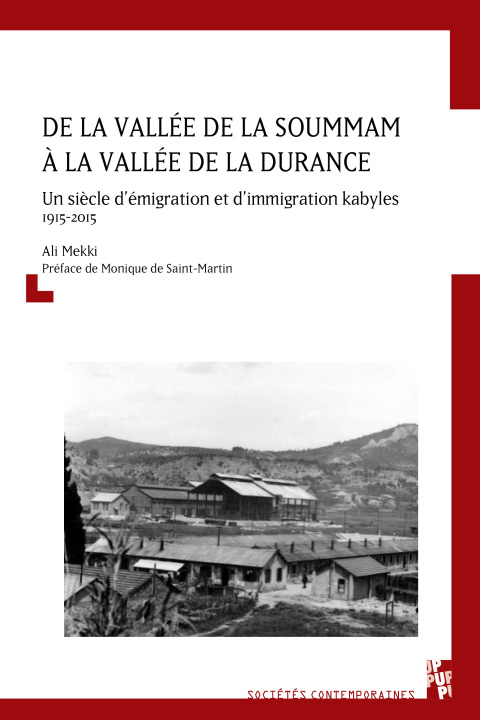 Knjiga DE LA VALLÉE DE LA SOUMMAM À LA VALLÉE DE LA DURANCE MEKKI ALI