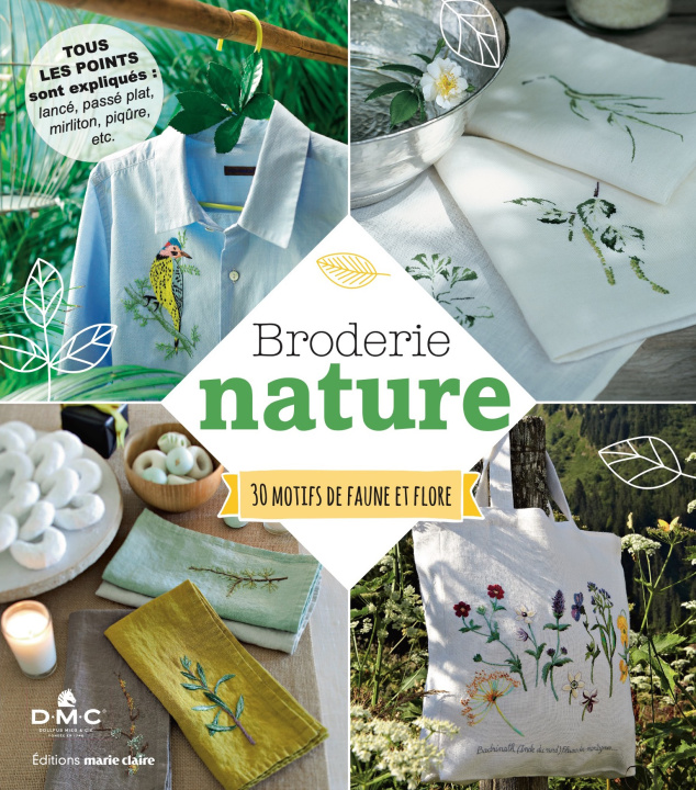 Книга Broderie nature collegium