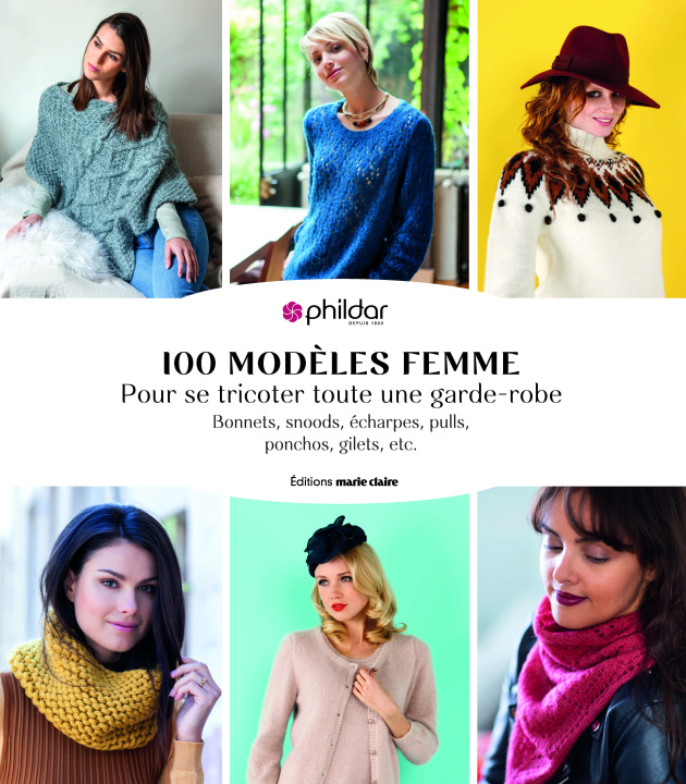 Kniha 100 modèles femme PHILDAR