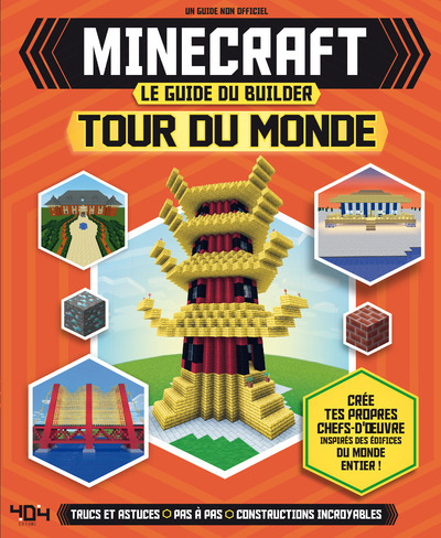 Kniha Minecraft - Le guide du builder - Tour du monde Carlton