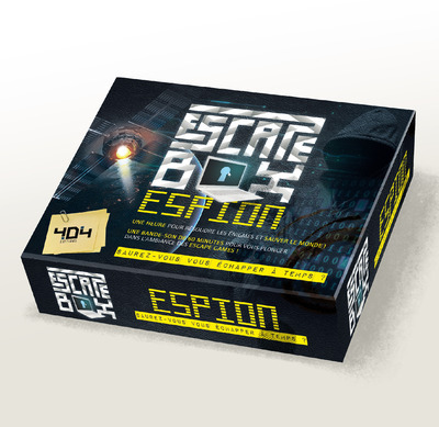 Carte Escape Box Espions - Escape game adulte de 2 à 5 joueurs - Dès 14 ans et adulte Frédéric Dorne