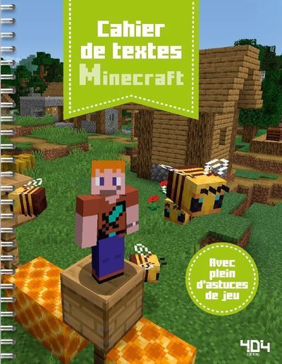 Book Cahier de textes Minecraft 2019-2020 Cube Kid