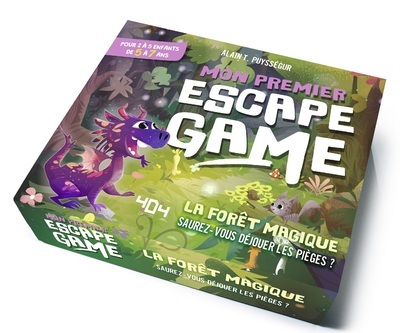 Kniha Mon premier escape game : La Forêt magique - Escape game enfant de 2 à 5 joueurs - De 5 à 7 ans Alain T. Puyssegur