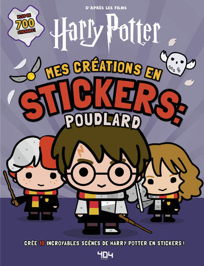Kniha Harry Potter - Mes créations en stickers : Poudlard Cala Spinner