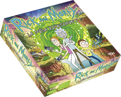 Kniha Rick et Morty : La méga Rick'Compet' ! - Jeu de société/jeu de plateau officiel - Dès 16 ans et adul Alain T. Puyssegur