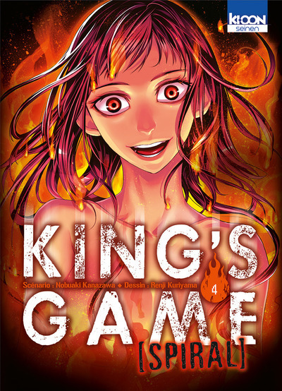 Kniha King's Game Spiral T04 Nobuaki Kanazawa
