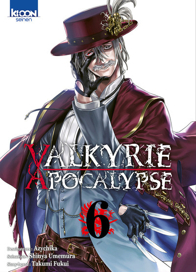 Knjiga Valkyrie Apocalypse T06 Shinya Umemura