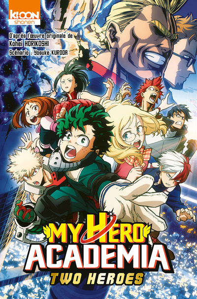 Carte My Hero Academia Two Heroes Kohei Horikoshi