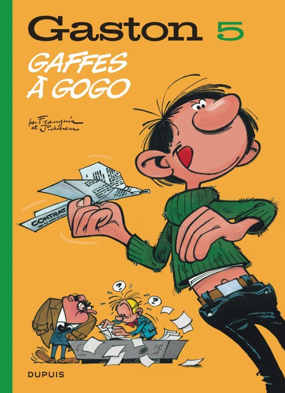 Carte Gaston (édition 2018) - Tome 5 - Gaffes à gogo Franquin