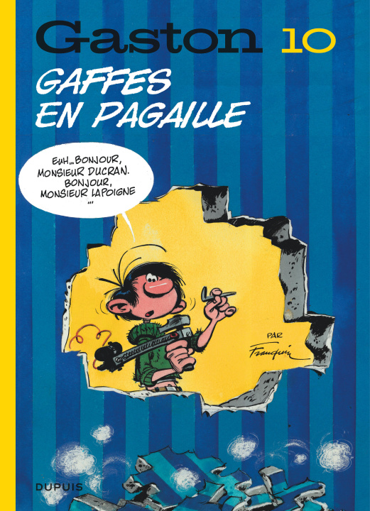 Carte Gaston (édition 2018) - Tome 10 - Gaffes en pagaille Franquin