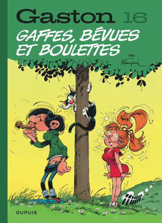 Kniha Gaston (édition 2018) - Tome 16 - Gaffes, bévues et boulettes Franquin