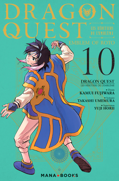 Kniha Dragon Quest - Les Héritiers de l'Emblème T10 Takashi Umemura