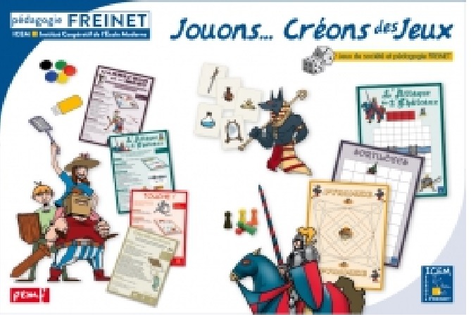 Gra/Zabawka JOUONS ... CREONS DES JEUX ICEM Pédagogie Freinet