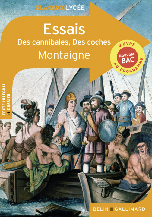 Knjiga CLASSICO ESSAIS, DES CANNIBALES, DES COCHES DE MONTAIGNE Montaigne