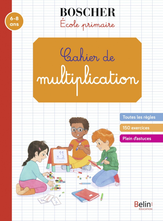 Kniha Cahier de multiplication Sansey