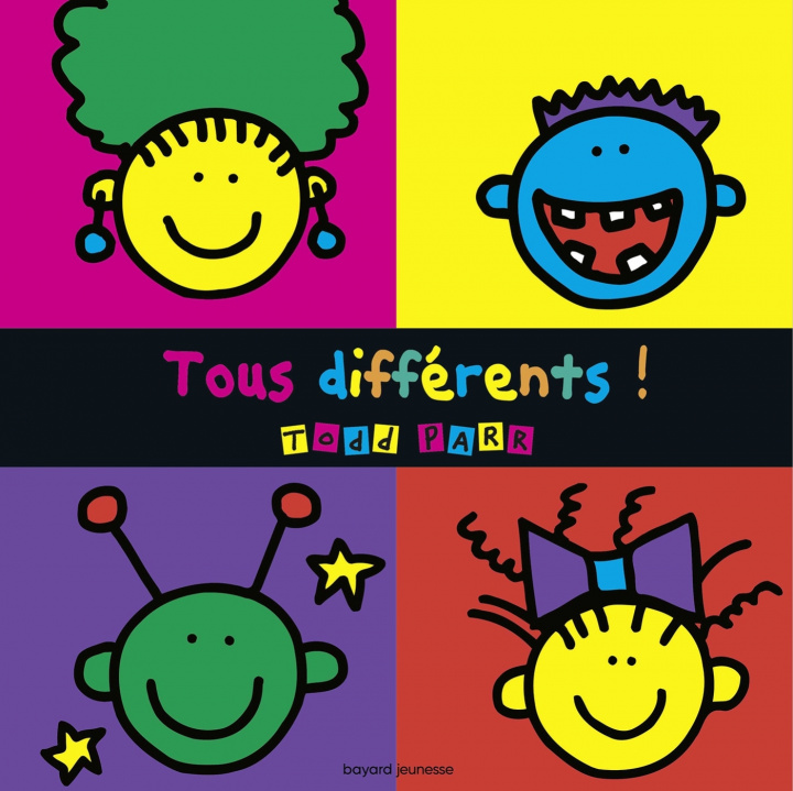 Kniha Tous différents ! Todd Parr