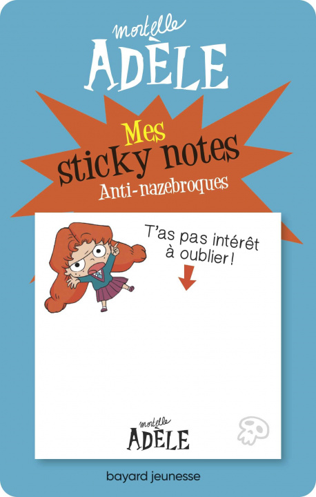 Joc / Jucărie Sticky Notes Mortelle Adèle Anti-nazebroques Mr Tan