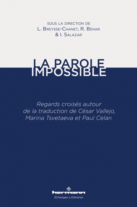 Knjiga La Parole impossible 