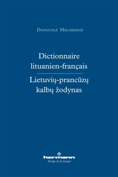 Könyv Dictionnaire lituanien-français Danguole Melnikiene