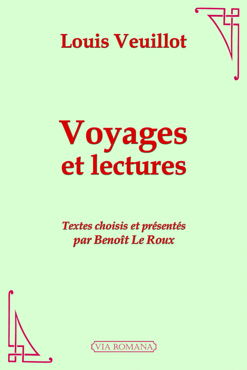 Carte Voyages et lectures Veuillot