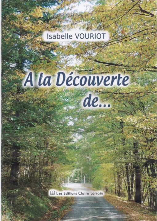 Knjiga A la découverte de... VOURIOT