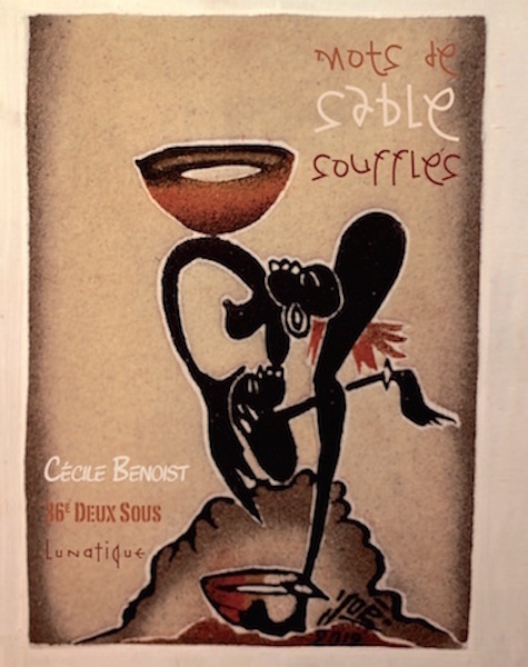 Book Mots de sable soufflés Cécile