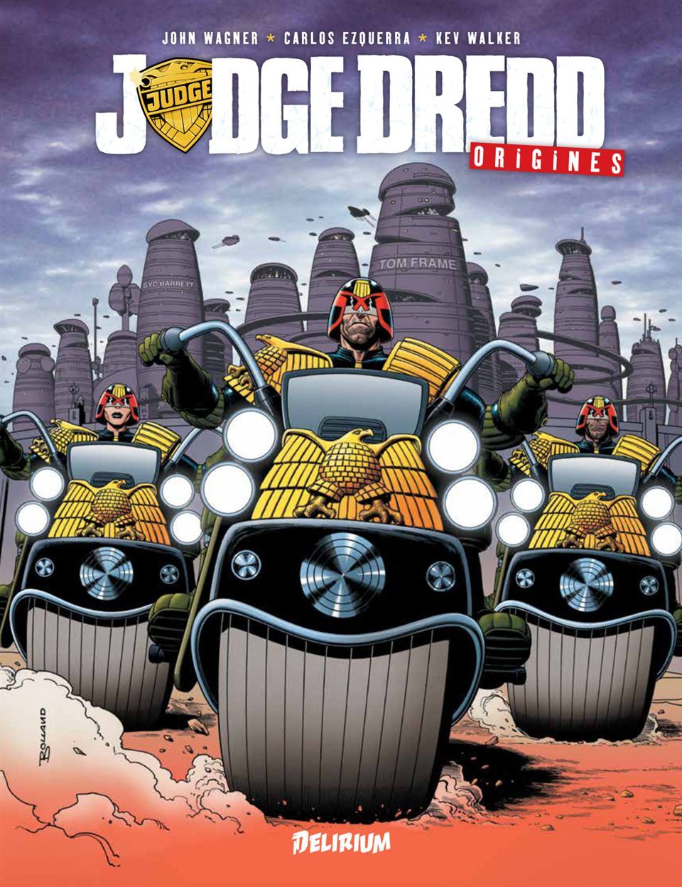 Kniha Judge Dredd - Origines collegium